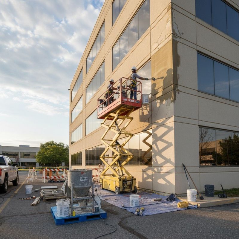 Stucco Crack Repair