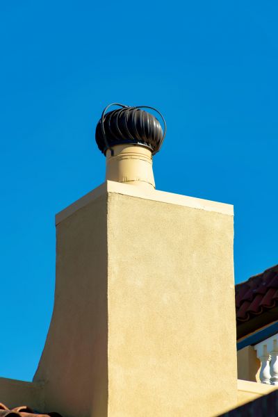 Chimney Stucco Patching